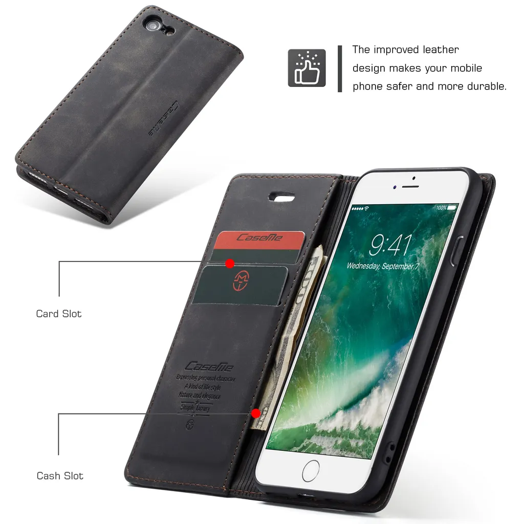 AsWant Compatibile per iPhone SE 2/iPhone 7/iPhone 8 Custodia Albero in Rilievo Custodia in Pelle PU Custodia Portafoglio Custodia Protettiva per iPhone7/iPhone 8/iPhone SE 2a Generazione - Blu
