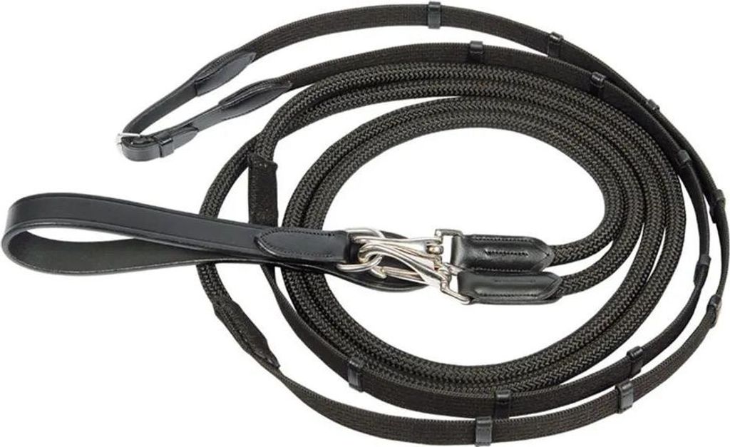 Harry ́s Horse Duo Zügel Schwarz 265 cm Schwarz 265 cm