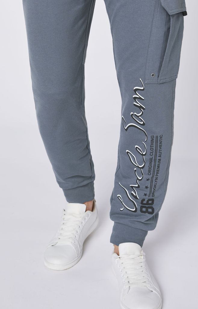 Uncle Sam Sweathose im Label-Look Produktbild 7