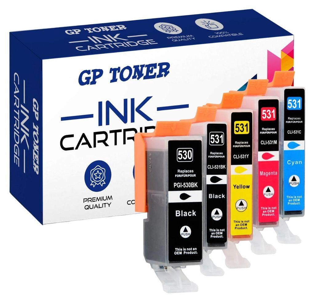 5x Tinte Drukerpatronen XL für Canon Pixma TS8750 TS8751 Produktbild 