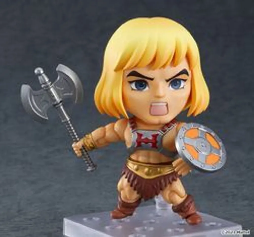 Nendoroid He-Man 10 cm avec accessoires et visages interchangeables - 4