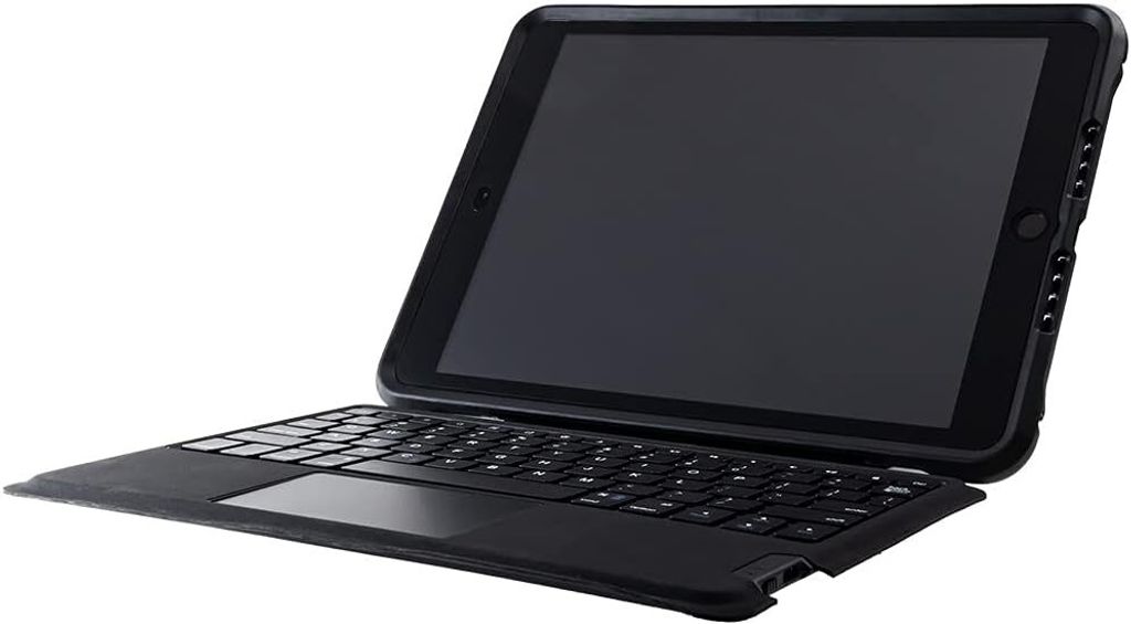 OtterBox UnlmitED Keyboard Hülle für iPad 10,2" (7. gen / 8. gen / 9. gen), Schutzhülle mit FRANZÖSISCH-Tastatur, nach Militärstandard geteste...