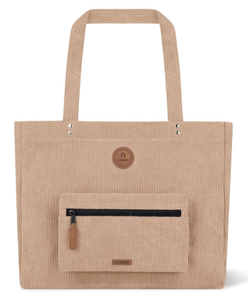 CABAIA Schultertasche mit Laptopfach Recycled Velvet Produktbild 