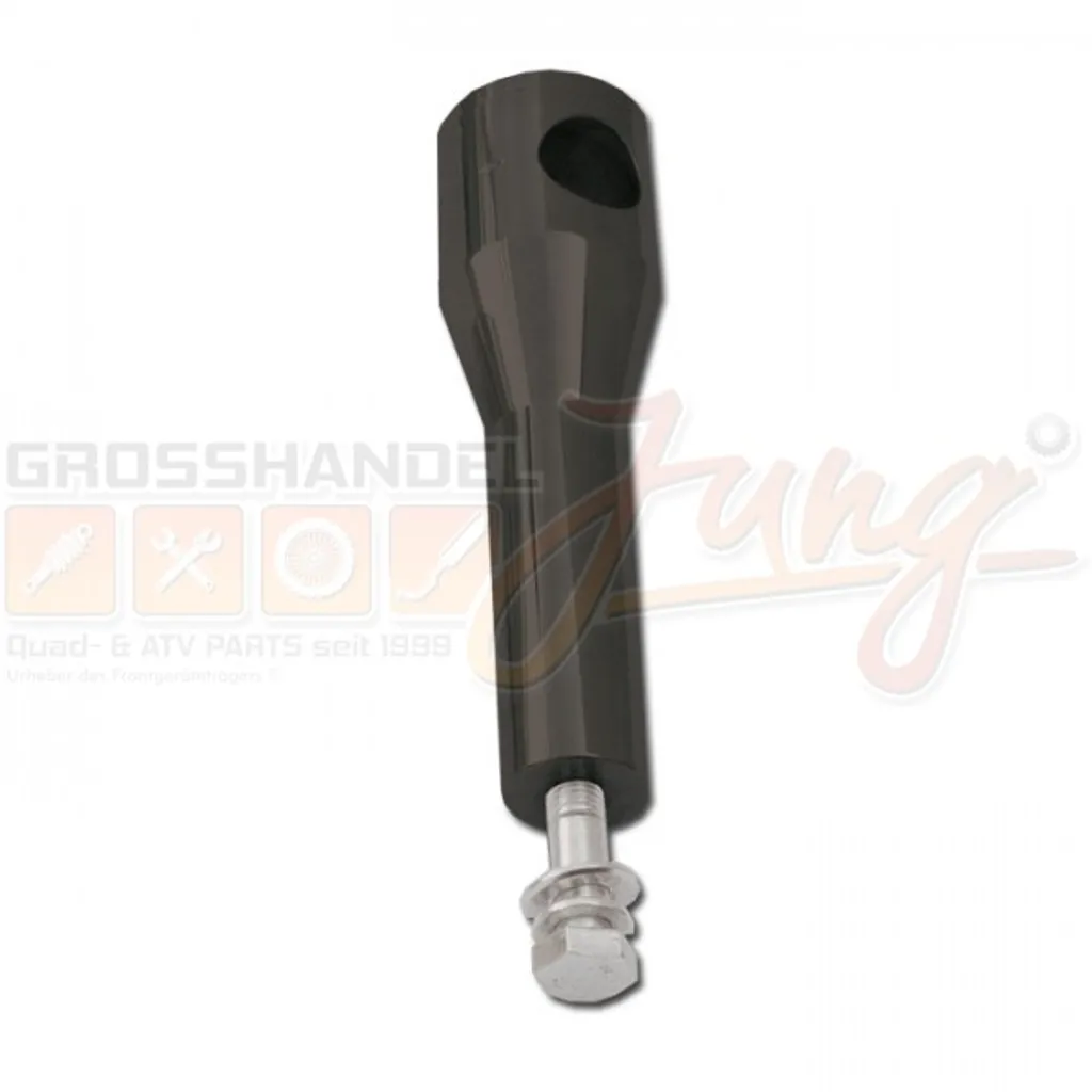Support de cintre vélo 150mm alu - Extension Big Bone noir pour GPS - 2