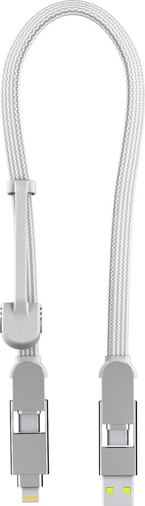 Rolling Square inCharge XL kabel 30 cm - Weiss Obrázek produktu 1