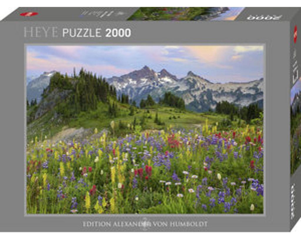 Heye Puzzle Tatoosh Mountains, 2000 szt., Krajobraz Zdjęcie produktu 