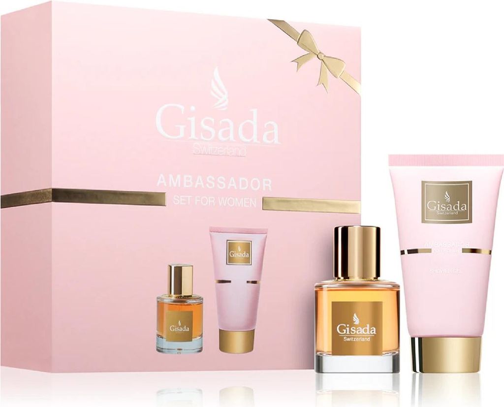 Gisada Ambassador Women Zestaw upominkowy 50ml EDP + 100ml Zdjęcie produktu 