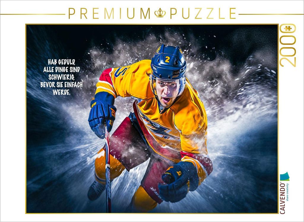 CALVENDO Puzzle Geduld | 2000 Teile Lege-Größe 90x67cm Foto-Puzzle für glückliche Stunden