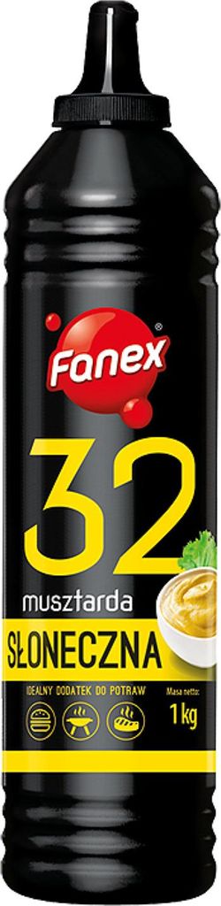 Fanex premium zonnebloemmosterd, 1000 gram Productafbeelding 