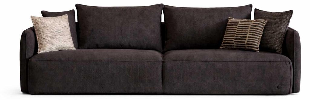 Sofa Set 4+1 Sitzer Moderner Wohnzimmer Couchtisch mit Beistelltisch