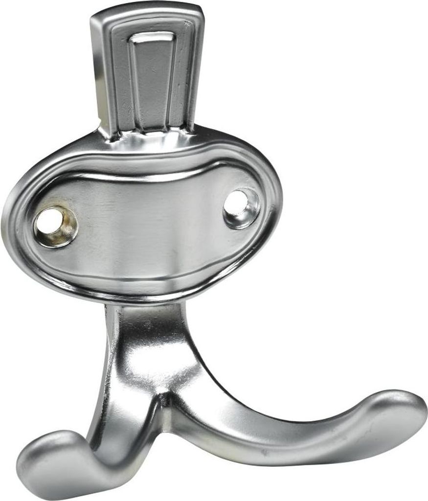 Hettich Mantelhaken 7,6 x 6,8 x 4,5 cm Aluminiu-Optik - 1 Stück