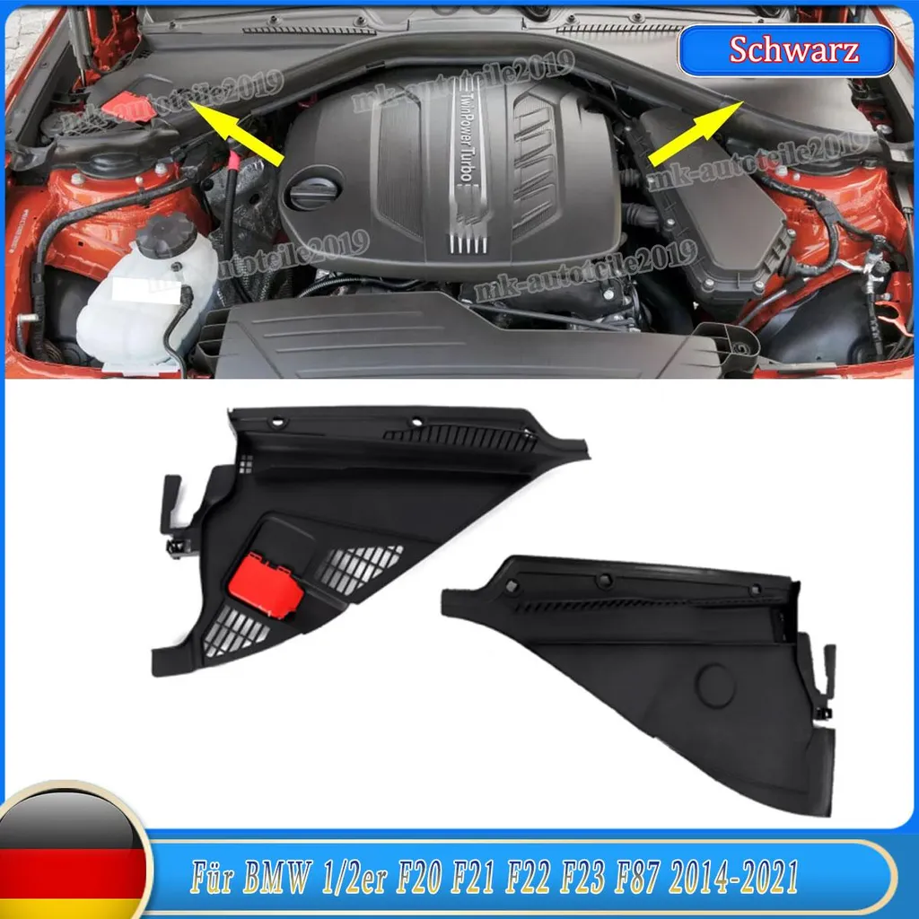 Réparer cache essuie-glace cassé BMW F20 F22 F87 ABS Haute Résistance