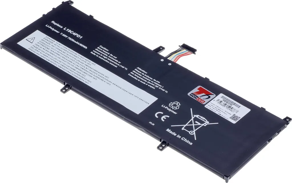 Batteria T6 Power Lenovo Yoga 6-13ALC6 | 60Wh 7.68V Ricambio Alta Qualità
