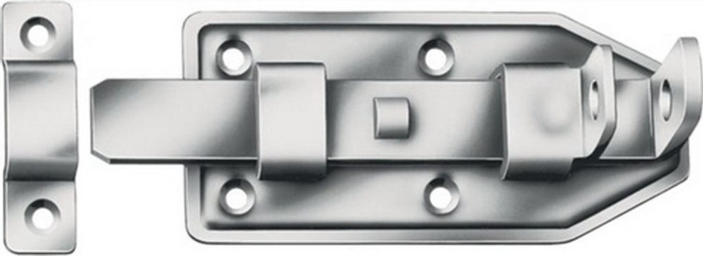 Vormann Türschlossriegel Breite 56mm Länge 120mm gekröpft - 000106120Z