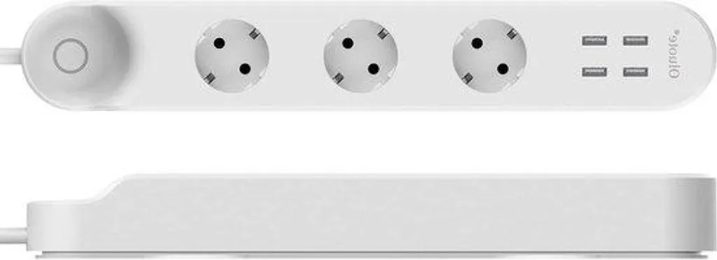 Multiprise WiFi pour bureau 3 prises AC et 4 USB compatible Google Home