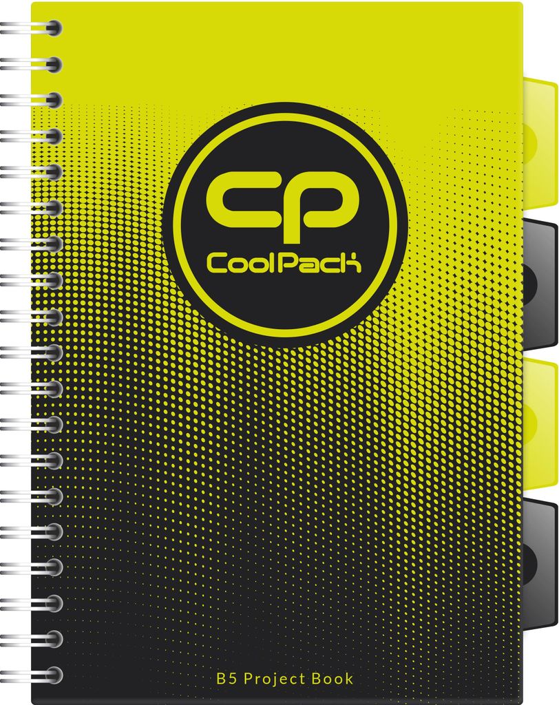 CoolPack Zeszyt B5 100k Lemonowy Gradient – Stylowe Notowanie na Każdą Okazję!