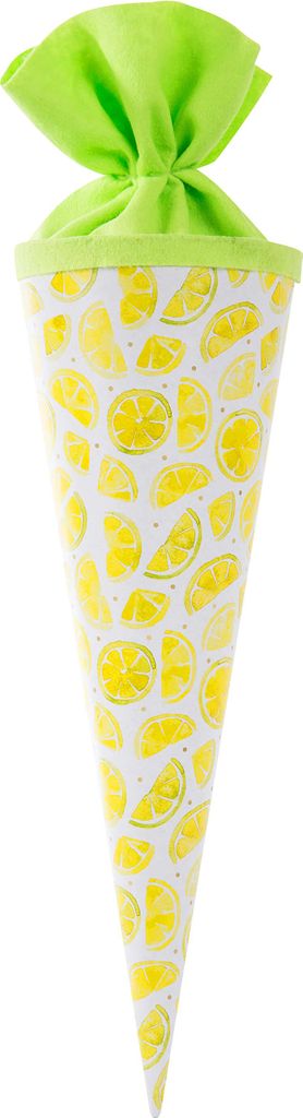 Geschwistertüte Kunstdruck 35 cm Gelb Zitronen Goldbuch Hot Produktbild 