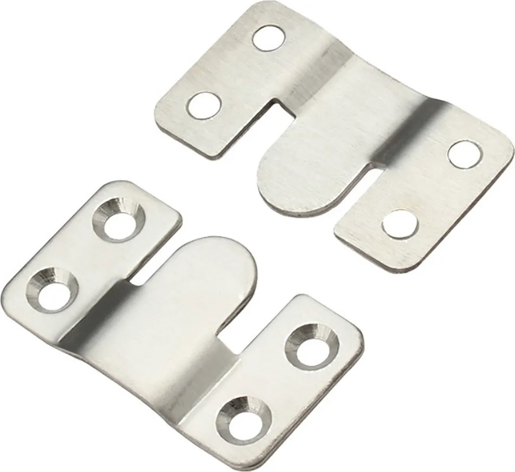 20 coppie di connettori per mobili | connettori per divani 54x30 mm | connettori a scatto per tavoli, divani e letti | connettori per sospensioni | accessori per mobili imbottiti [ad incastro] - sistema di bloccaggio per mobili imbottiti per divani - 3