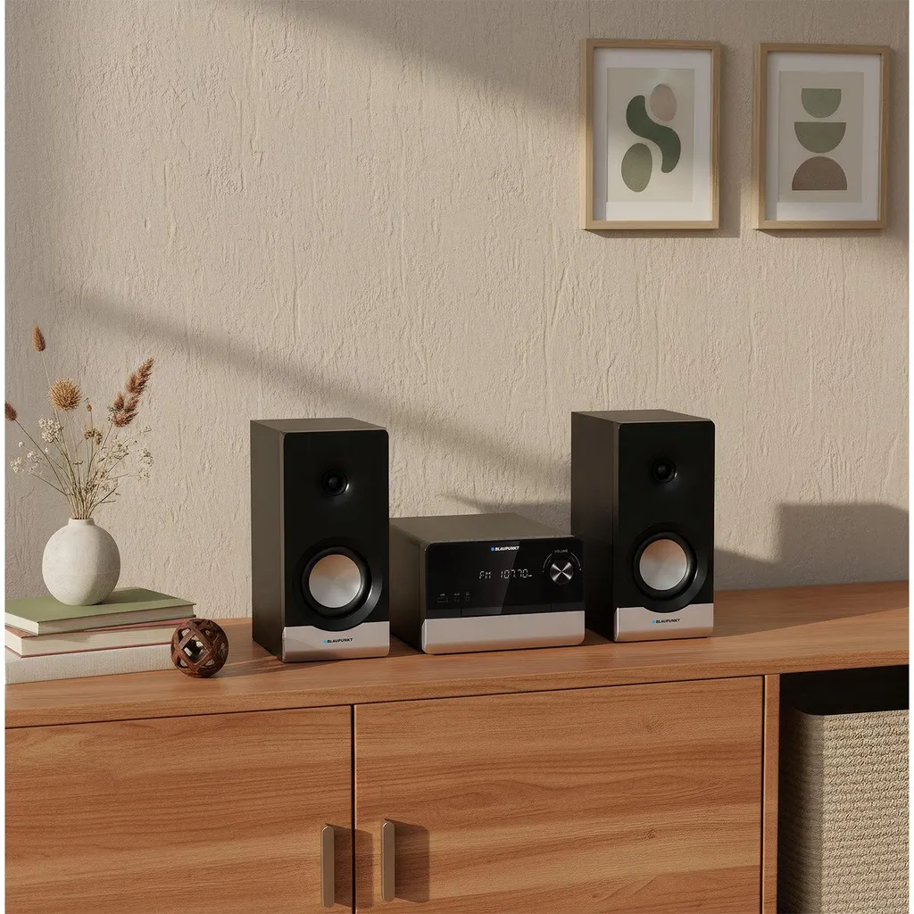 Micro Chaîne Blaupunkt MS40.2BT 40W Bluetooth avec Réveil et Port USB