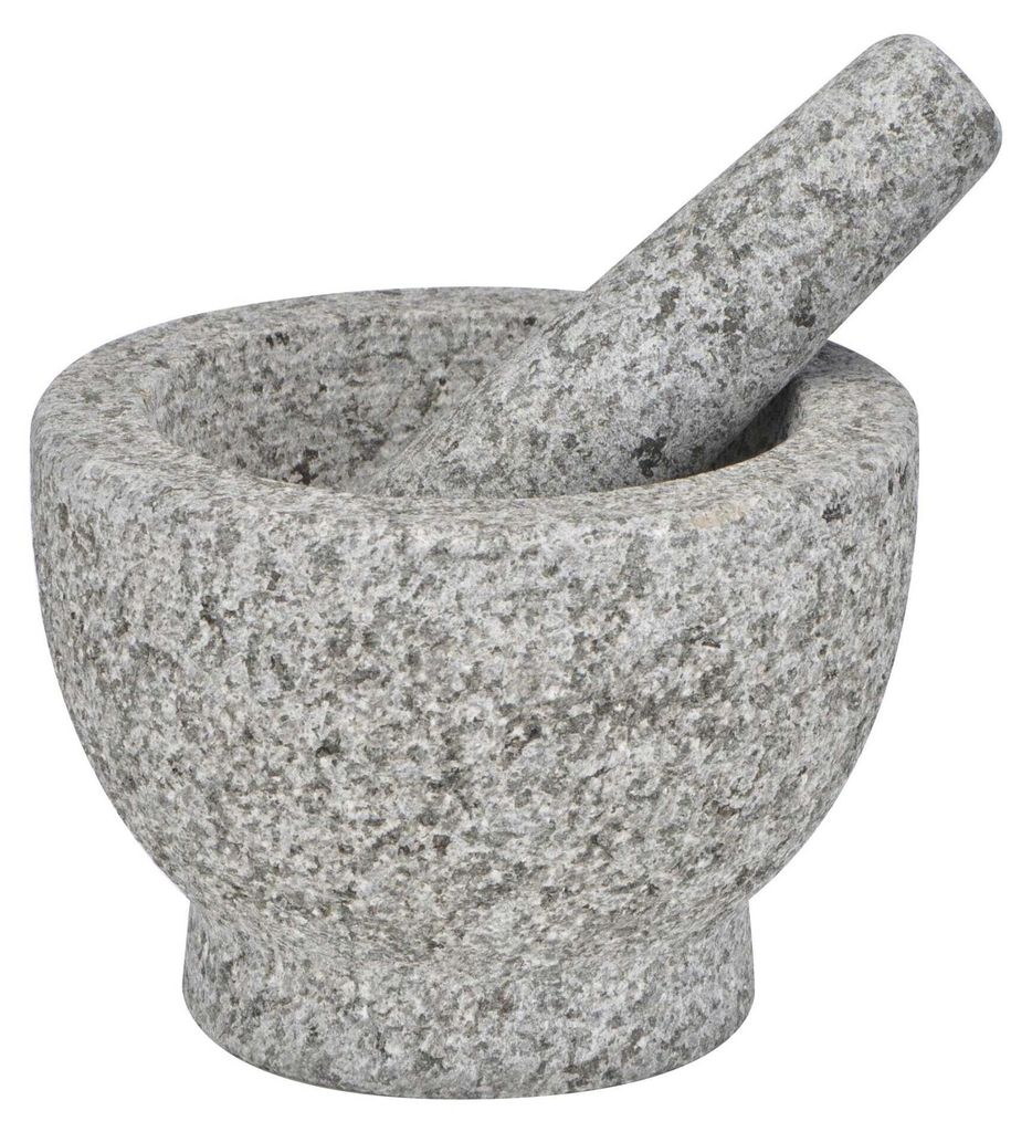Granitmörser mit Stößel Produktbild 
