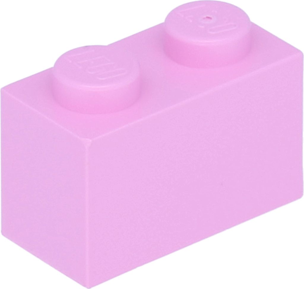 Lego 100 Stück 3004 Stein Brick 1x2 Part Basic Steine 100 Hellrosa