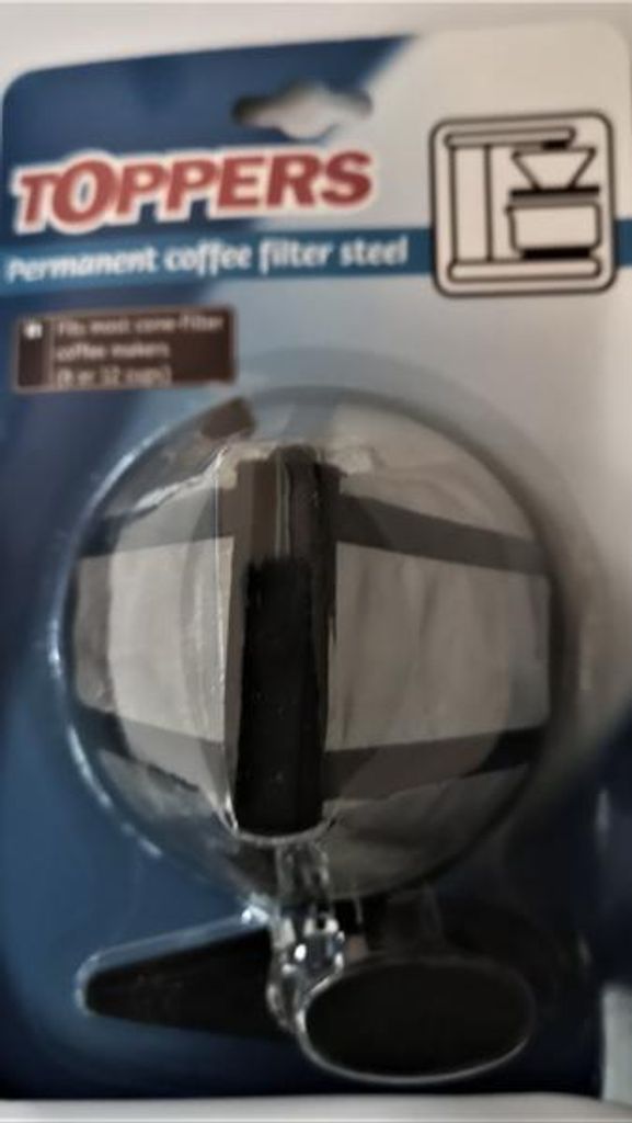 Toppers filtre à café réutilisable avec cuillère à portions Image du produit 