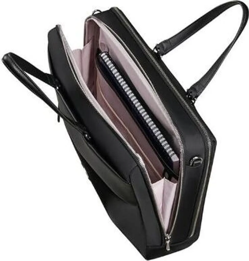 Samsonite Zalia 3.0 Mallette Noire 15.6 Pouces - Sacoche PC Élégante
