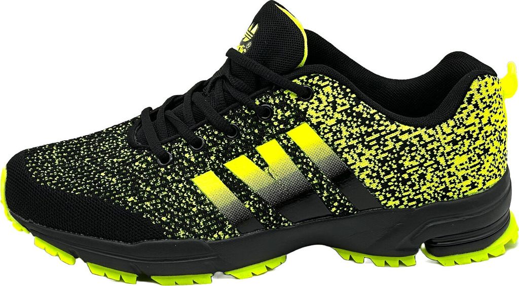 Venustein Herren Damen Sportschuhe Turnschuhe Laufschuhe Sneaker Hallenschuhe, Schwarz-Grün, Größe 46