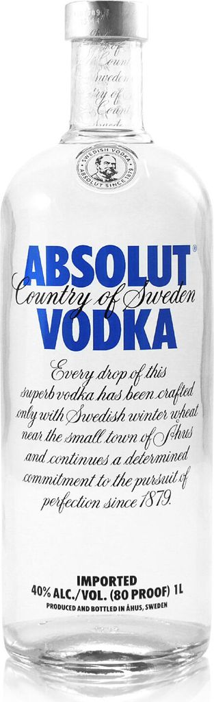 Absolut Vodka 1,00 Ltr. Flasche, 40% vol. Produktbild 6