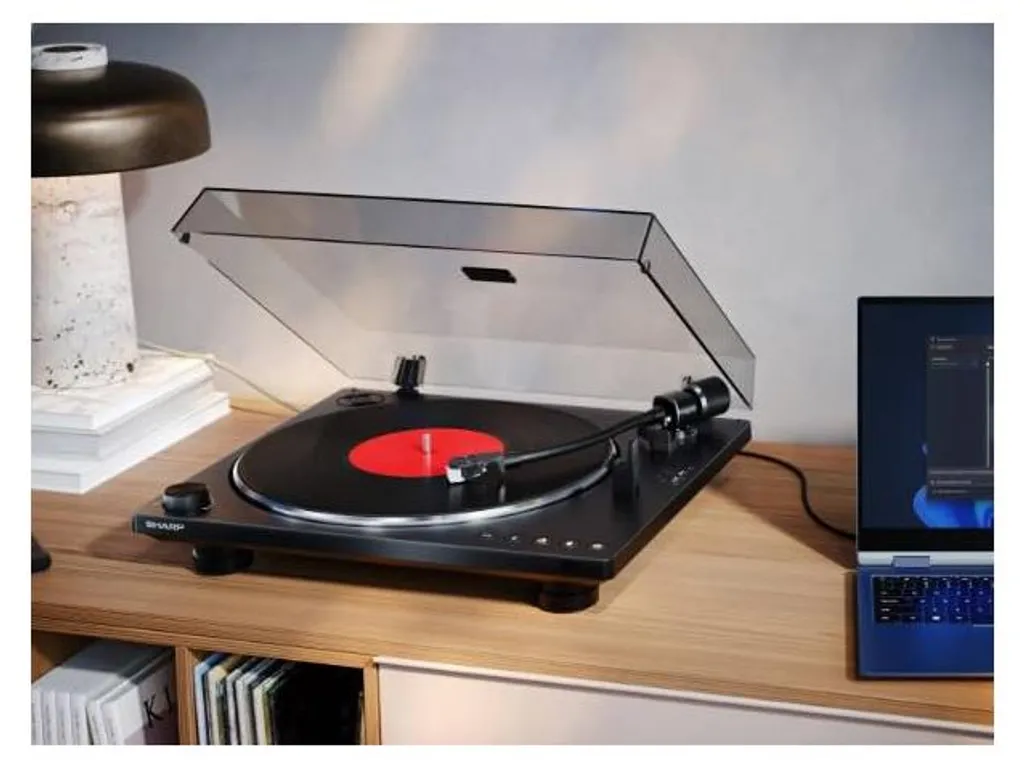 Platine vinyle Bluetooth Sharp RP-TT100 cellule Audio-Technica - 9