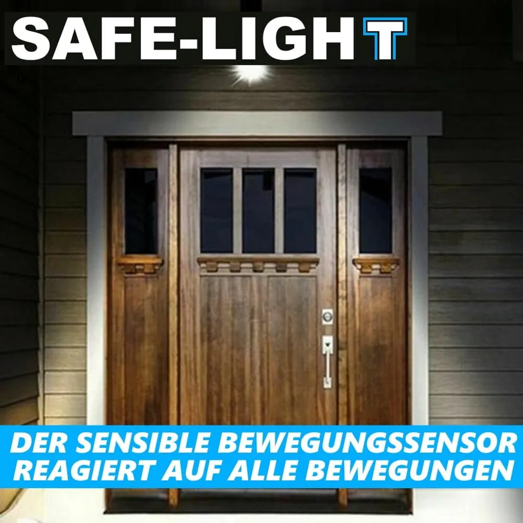 Offerta SAFE-LIGHT: Luce Sicurezza a Morsetto LED Multifunzionale - 4