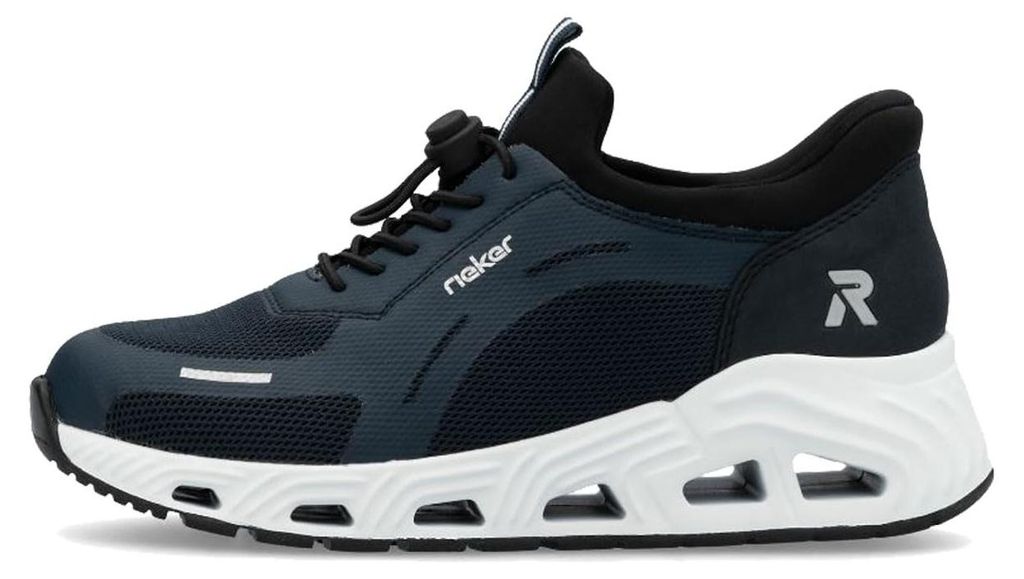 Rieker Sporthalbschuhe Formsohle modisch in blau, Gr. 38 Produktbild 