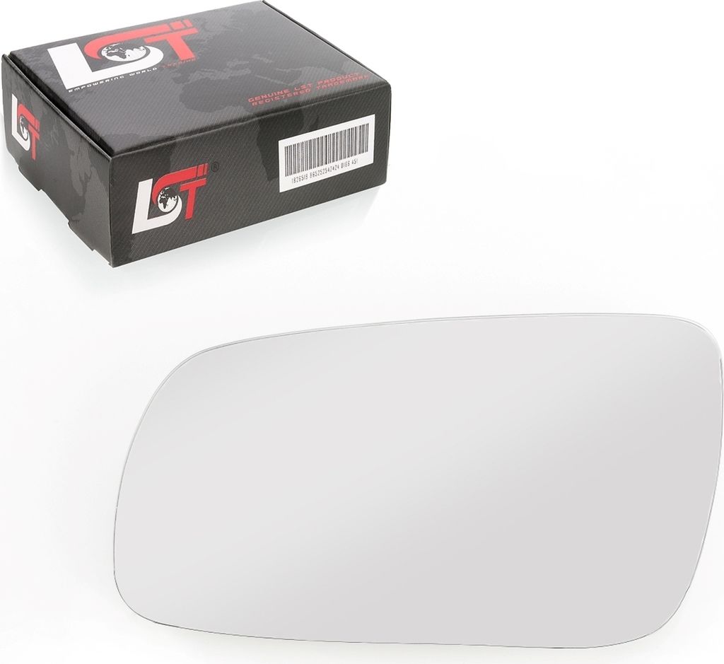 Spiegelglas Außenspiegel zum Kleben konvex links für Seat Alhambra Ibiza Leon