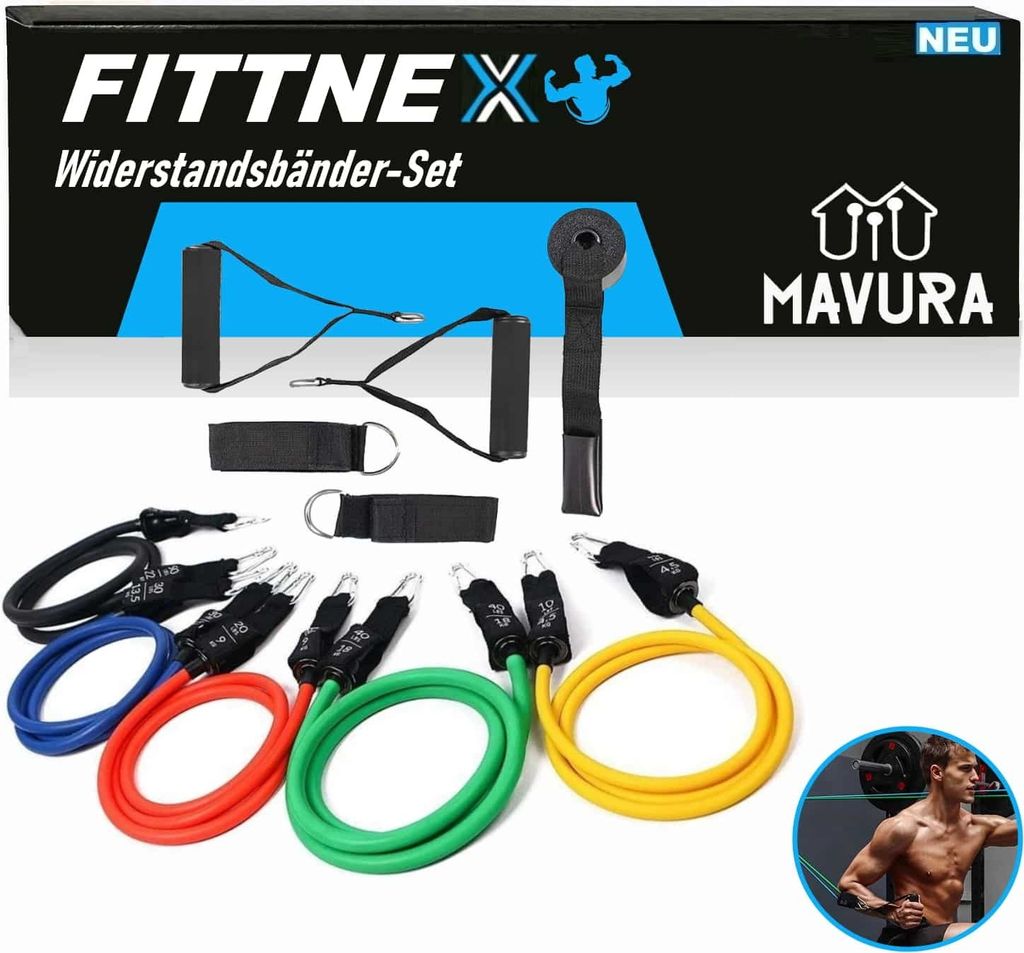 FITTNEX Profi Fitness Bänder Set Gymnastikband Produktbild 
