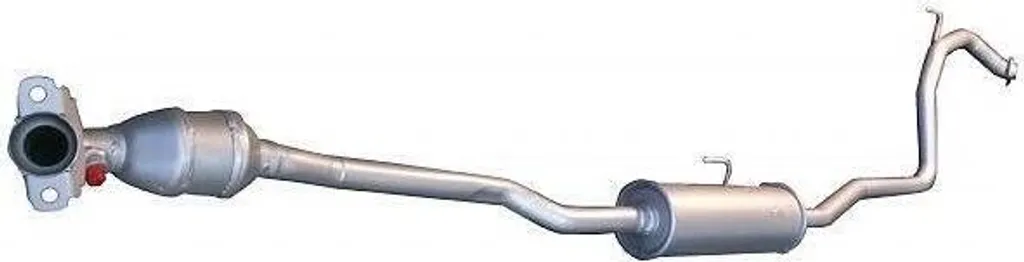 Catalyseur arrière en inox pour Toyota Yaris 1.3 anti-corrosion