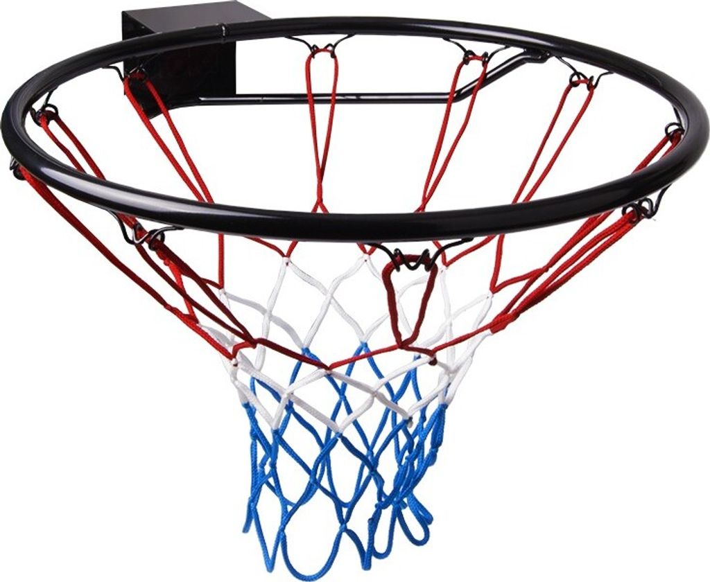 Basketballkorb Korb für Basketball mit Netz 11 Griffe 45CM Produktbild 