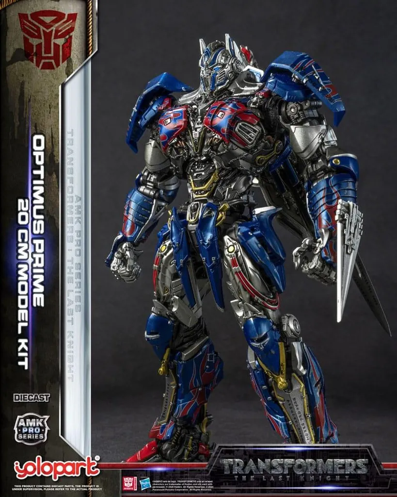 Optimus Prime AMK Pro Series Transformers Figurine Articulée 20cm - 3