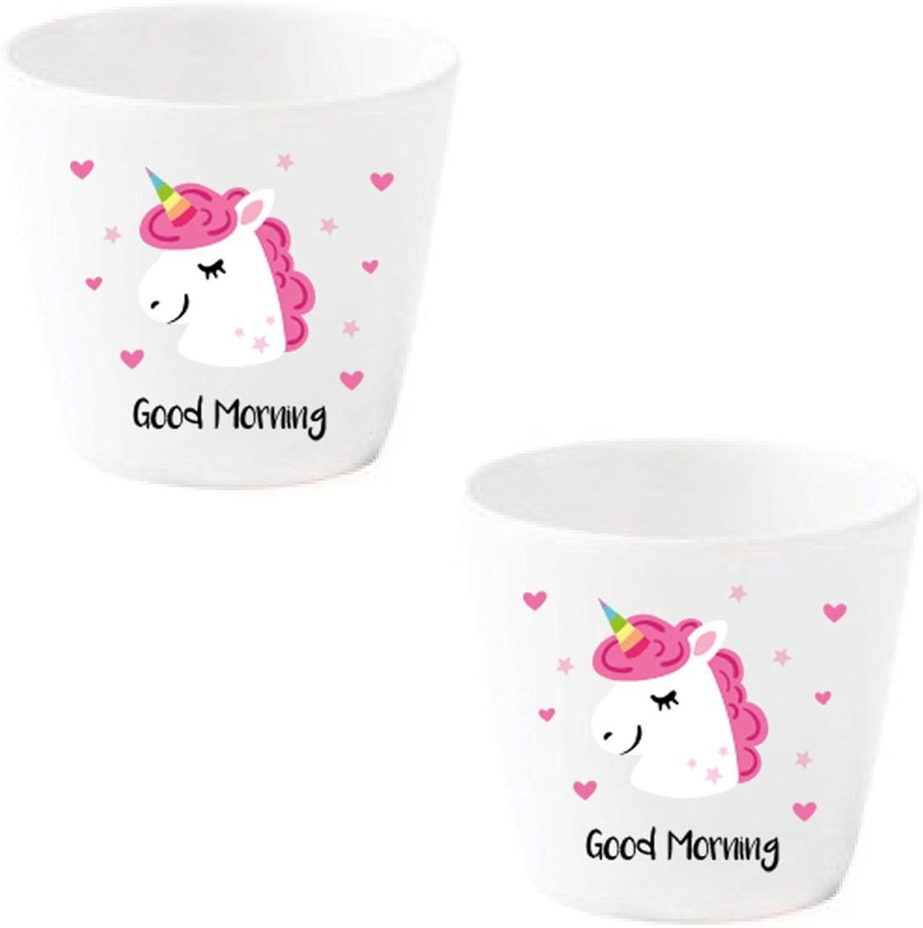 EinhornLiebe - Eierbecher Set - Einhorn mit Gesicht »Pink Produktbild 
