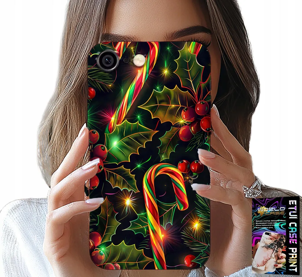 Cover Natalizia iPhone 6 Plus con Vetro: Eleganza e Protezione