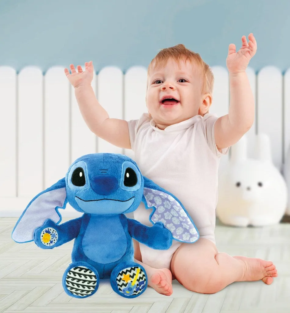 Stitch Peluche Interactive Disney Baby Clementoni Effets Sonores Doux - 5