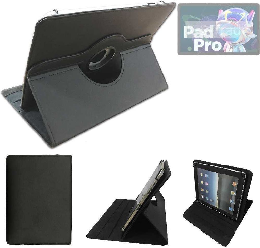 High quality kompatibel mit Lenovo Xiaoxin Pad Pro 2022 Kompanio 1300T Schutz Hülle 360° Tablet Case Schutzhülle Flip Cover schwarz. Tablet Hülle