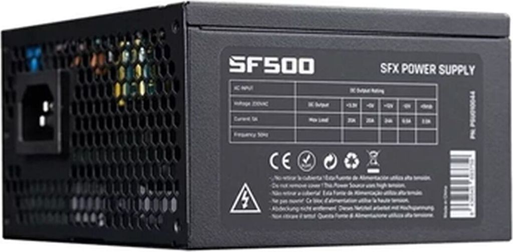 Fonte di alimentazione Hiditec SFX SF500 500 W 80 Plus Immagine del prodotto 