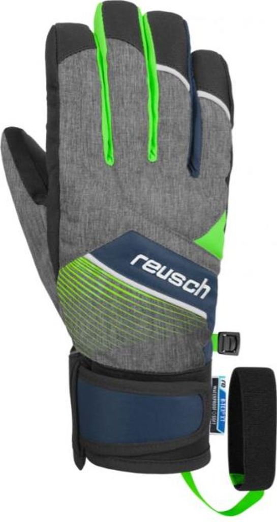 Reusch Ferdi R-Tex black melange neon green 6