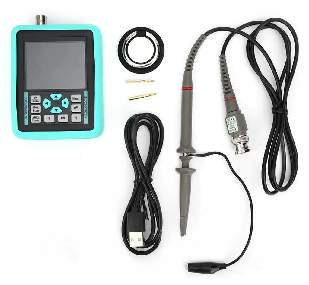Oscilloscope numérique DS0511G portable 120MHz et 500MS/s écran 2,4"