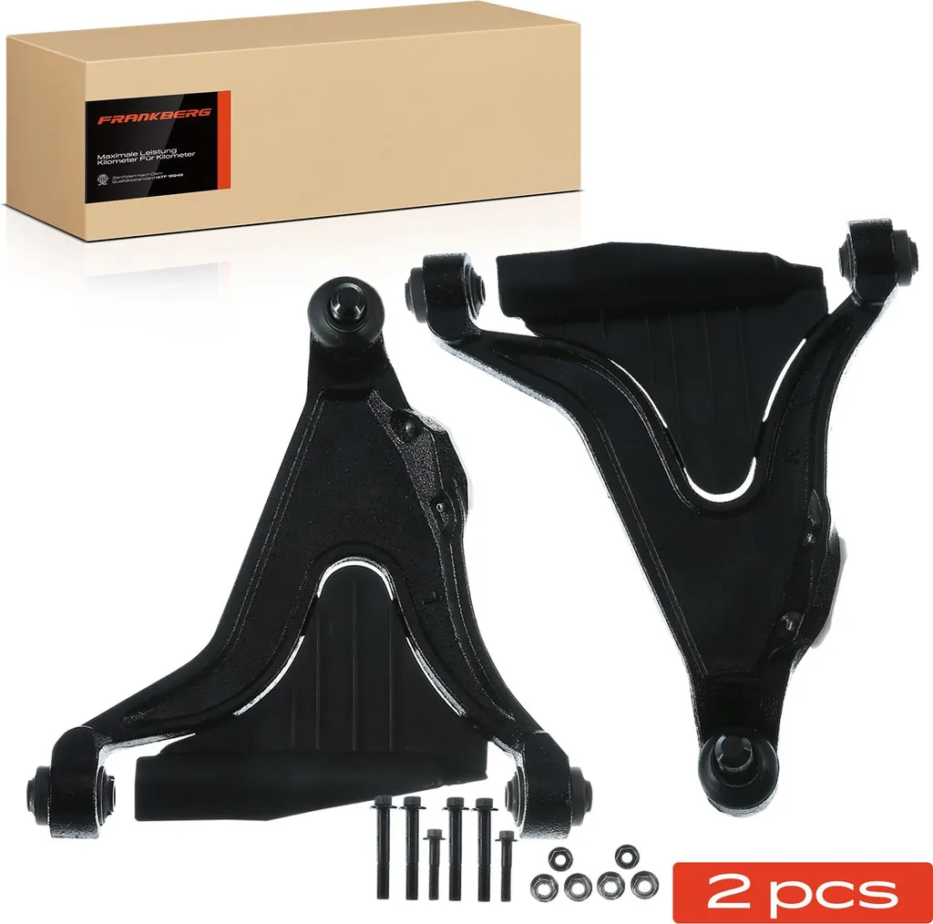Paire de Triangles de Suspension Avant Gauche et Droite pour Volvo V70