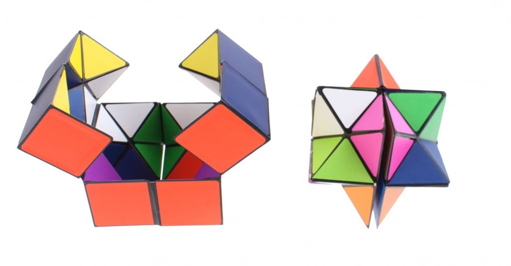 Cubo magico pieghevole 2 pezzi Immagine del prodotto 