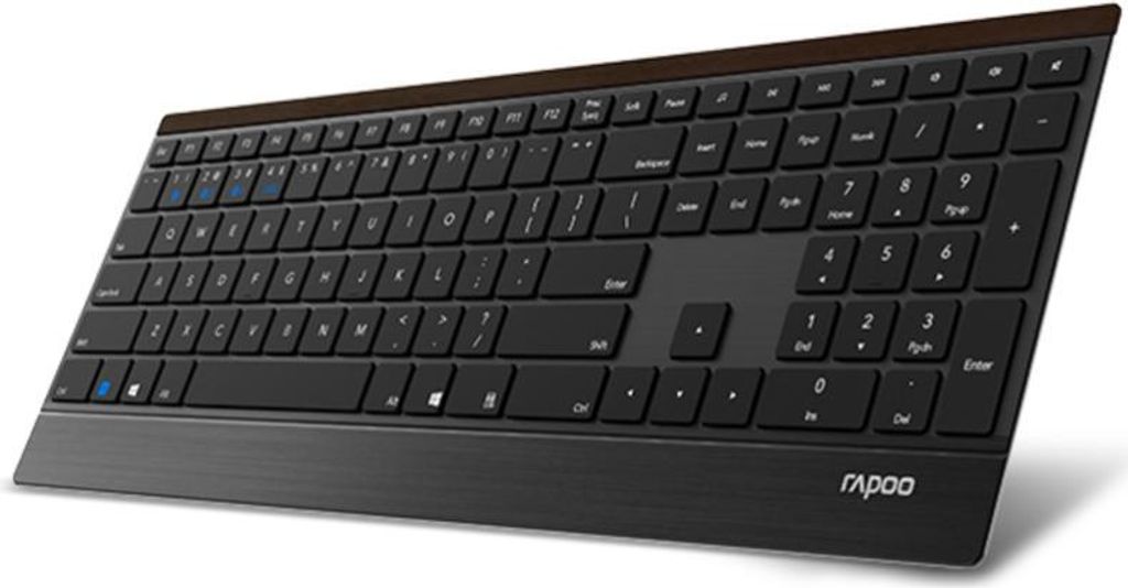 Rapoo E9500M, Plná veľkosť (100 %), Bezdrôtový, RF Wireless Obrázok produktu 