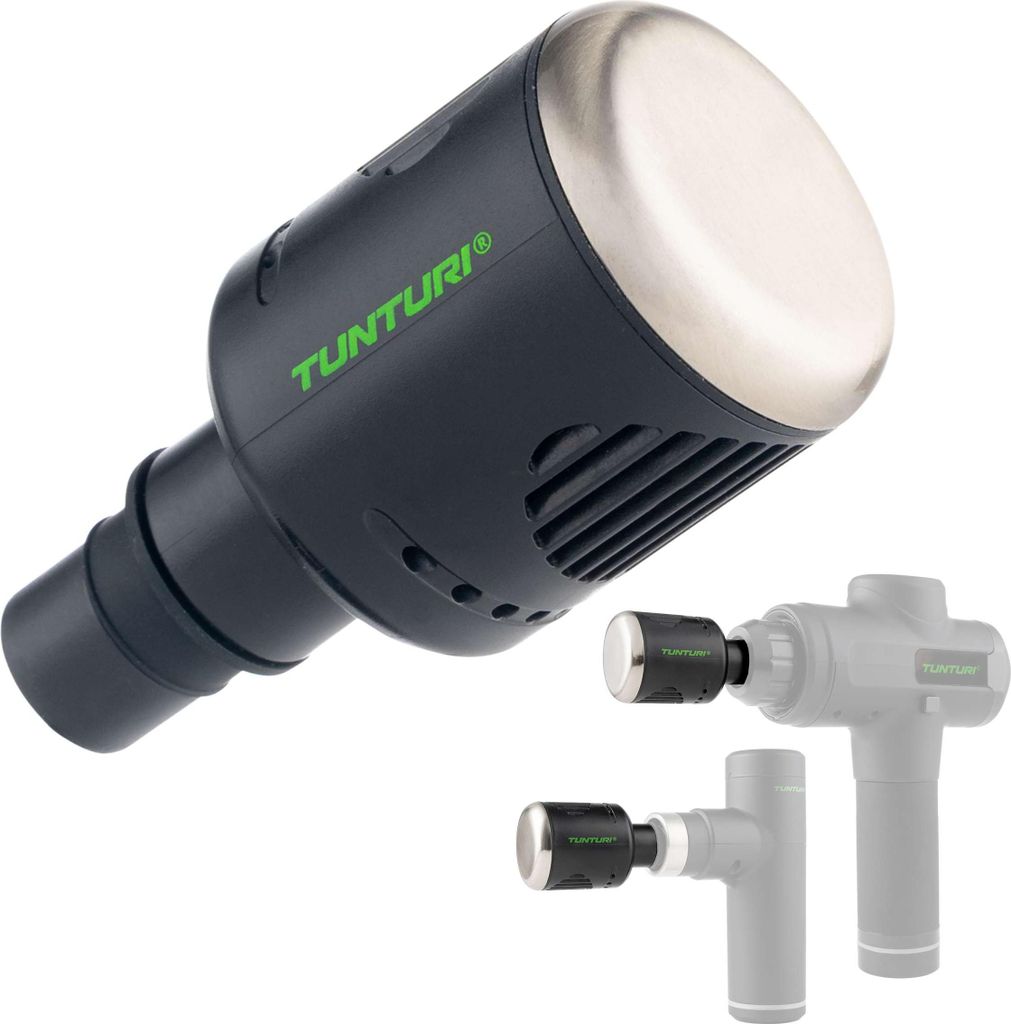 Tunturi Kopf for Massage Gun - Massagegërate - Massagepistole für Kinder und Erwachsene - Wärme und Kälte Aufsatz - Nackenmassagegerät - 4 Stu...