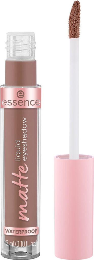 essence matte liquid eyeshadow Lidschatten Nr. 02 Braun langanhaltend abdeckend
