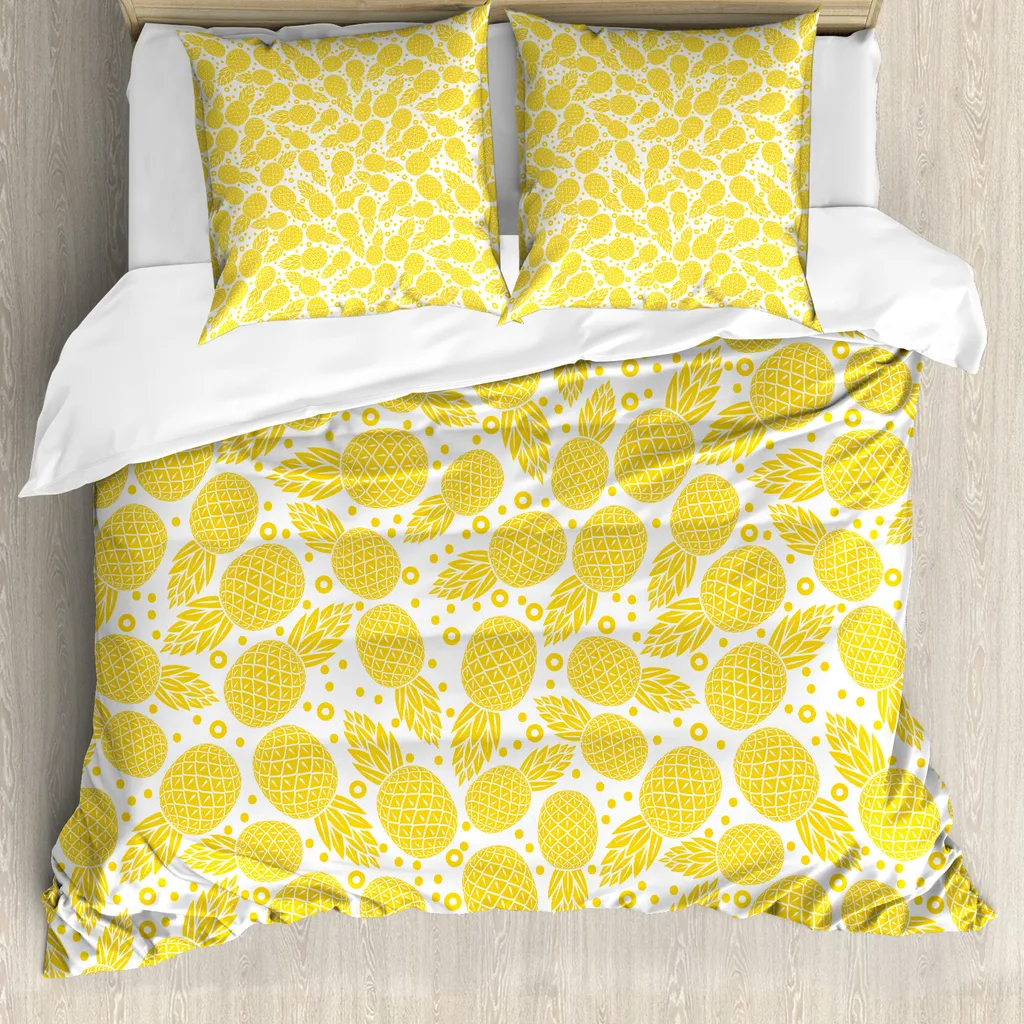 Offerta Copripiumino ABAKUHAUS Ananas 200x200 Antiacaro
